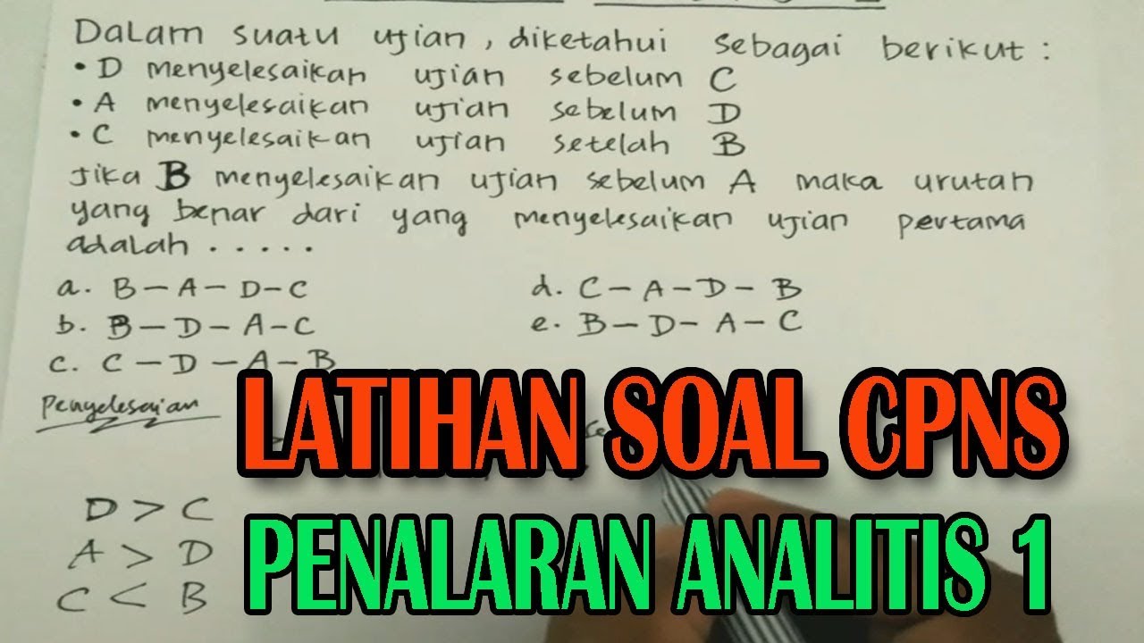 Contoh Soal Kemampuan Verbal Analitis Cpns 2019 – RUMAH PENDIDIK