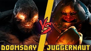 Думсдей (Диси) vs Джаггернаут (Марвел) / Doomsday (DC) vs Juggernaut (Marvel) - Кто кого? [bezdarno]