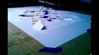 CNC Routing Paper - Paper Cut RVA Maps