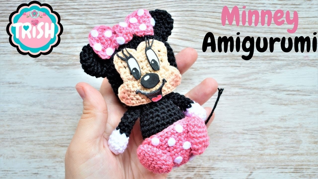 🐭CÓMO MONTAR A MINNIE MOUSE🐭 CROCHET DISNEY🐭🐭 YouTube