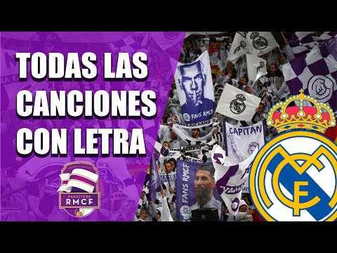 😈TODAS las CANCIONES del REAL MADRID con LETRA!!!🔥*[2025]*