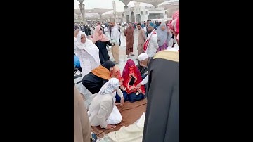 A marriage ceremony in Masjid un Nabawi(peace and blessings of Allaah be upon him) is very blessed