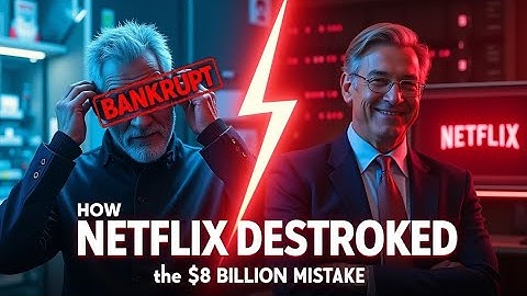 How Netflix Destroyed Blockbuster – The $8 Billion Mistake!