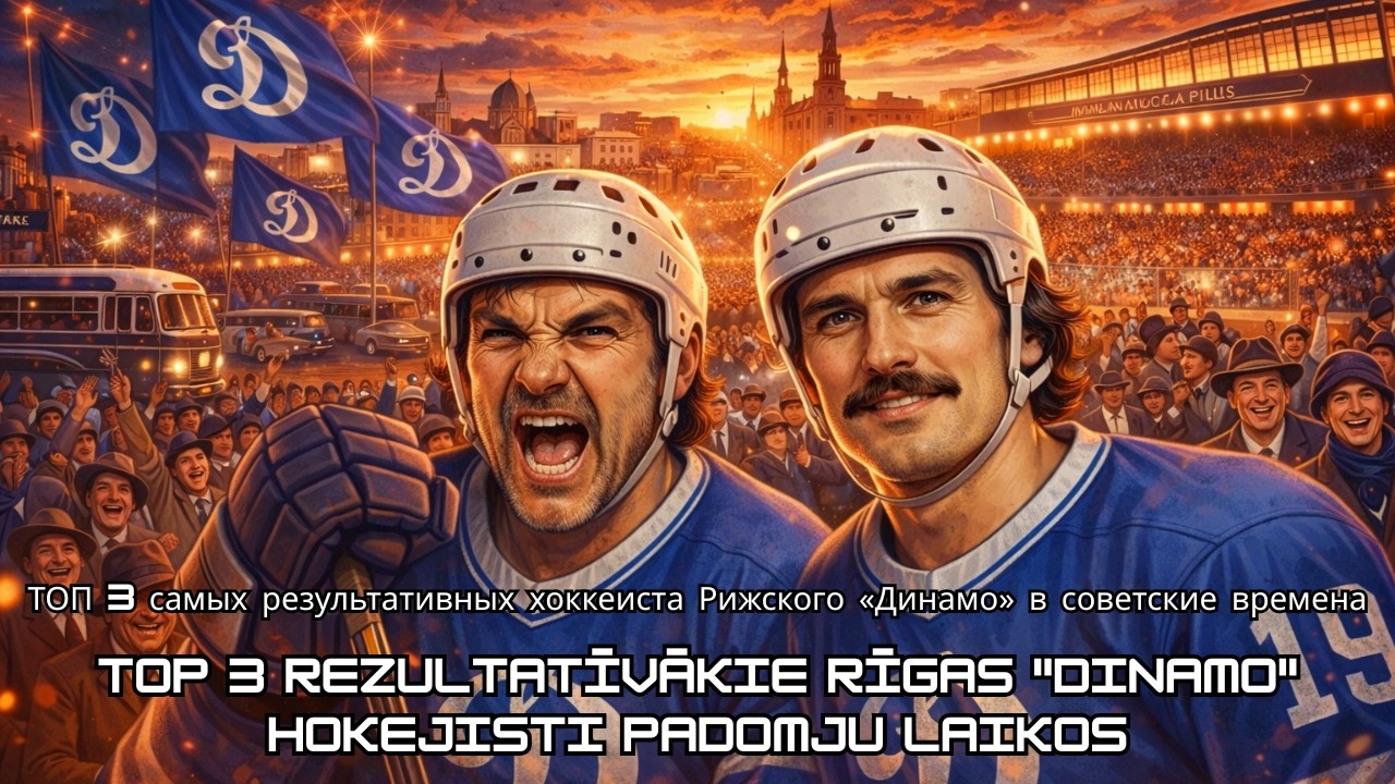 TOP 3 Гиганты Рижского «Динамо»: Как Знарок, Балдерис и Фроликов определили эпоху