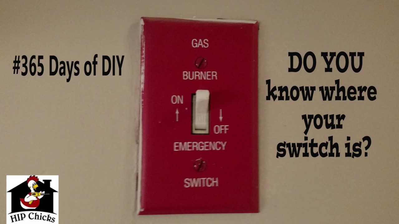 365 Days of DIY Can you Turn off the GAS? YouTube