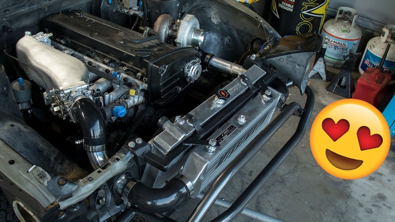 Big Turbo RB20 Intercooler Piping Is Complete... Sort of YouTube