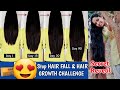 90 Days Hair Growth Transformation Challenge - My Hair Regrowth Story Thin Hair To Thick Hair🔥