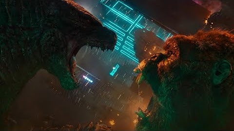 Godzilla vs Kong: round 3 with Godzilla: Singular Point theme