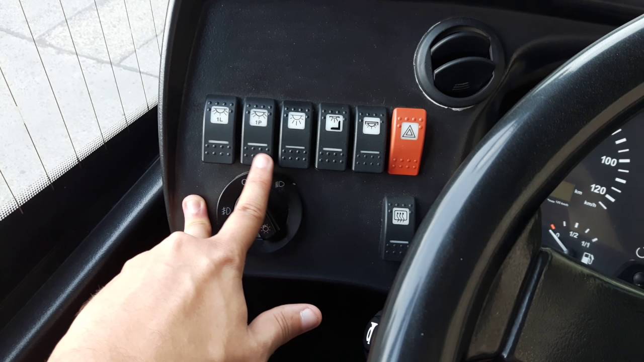 ovládání bus Solaris Urbino  8.9