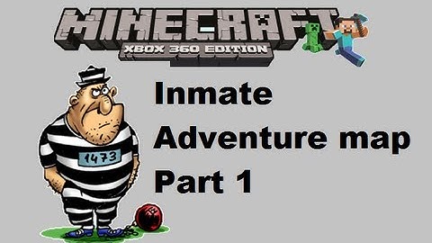 MineCraft xbox 360 edition: Inmate adventure map - Part 1
