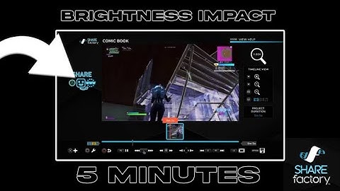 How to make a Glow Effect on SHAREFACTORY (PS4 AND PS5 TUTORIAL)  #ValyxPolite