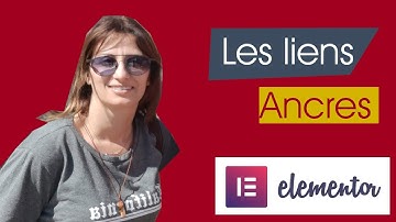 Comment créer une ancre dans wordpress  avec Elementor