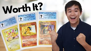 Pokemon Cards Graded Returns! Should You grade your pokemon cards with CGC?