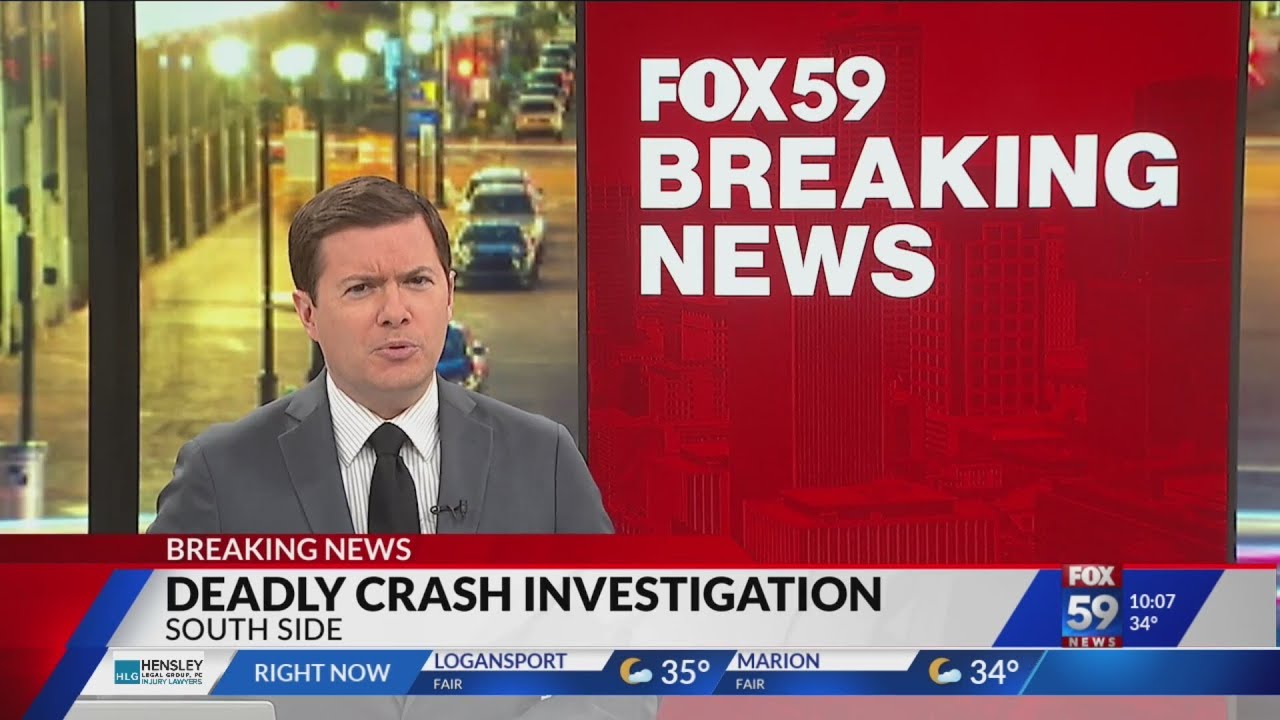 Person struck, killed in crash on Indy’s south side - YouTube