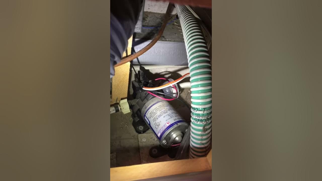 RV Water Pump Filter Service Part 1 YouTube