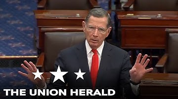 Senator Barrasso houdt toespraak op de 39e dag van de overheidssluiting