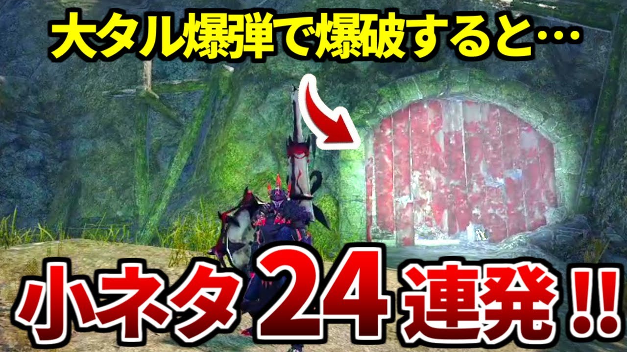 絶対に知っておくべき小ネタ24連発【モンハンサンブレイク】