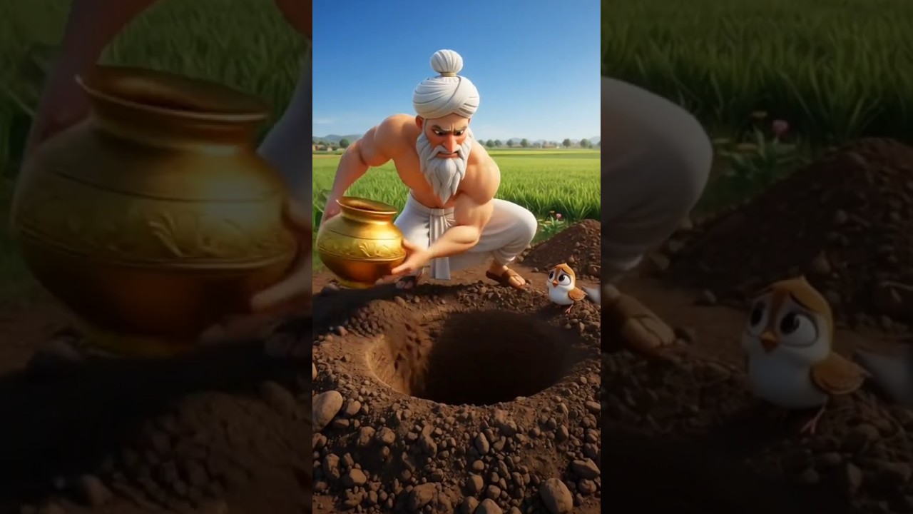 जादुई मटका #3danimation #cartoon #moralstories #viral