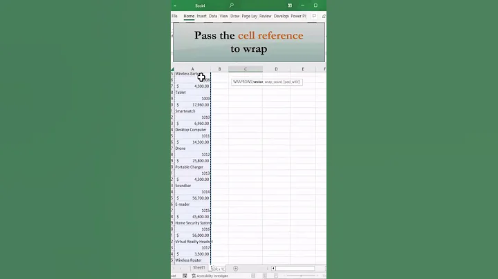 How to Transform Single Column Data into Multiple Rows in Excel