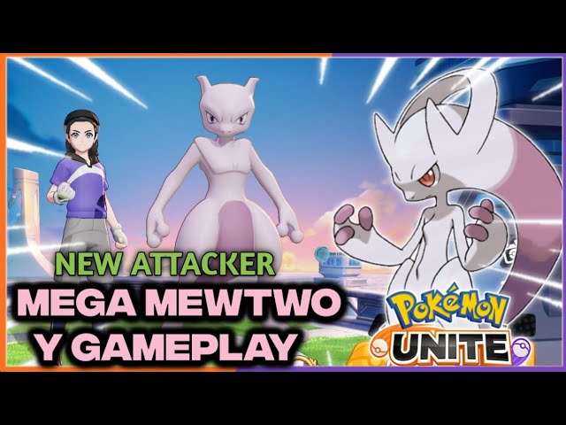 Mega Mewtwo Y Gameplay  Pokemon Unite 