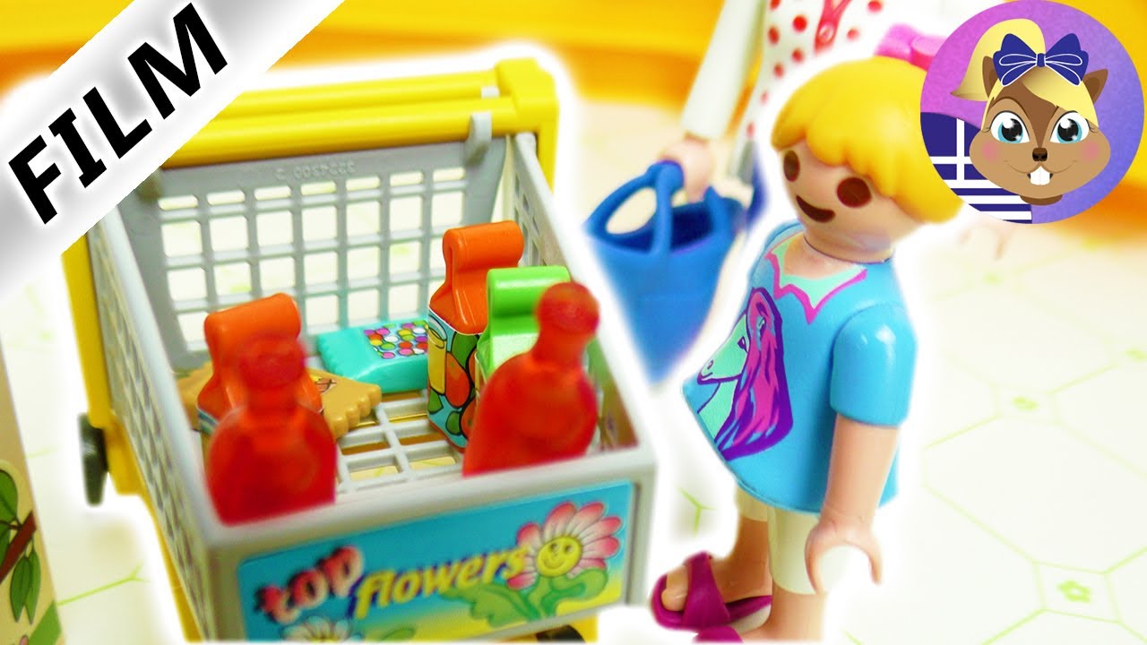 Playmobil Ταινία: Η Άννα ψωνίζει με τη μαμά της!Πάρτυ με παγωτά;!