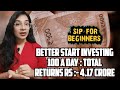 How Does Sip work/ SBI Nifty Smallcap 250 Index Fund Direct Growth/ Mutual Fund SIP InvestmentsRs100