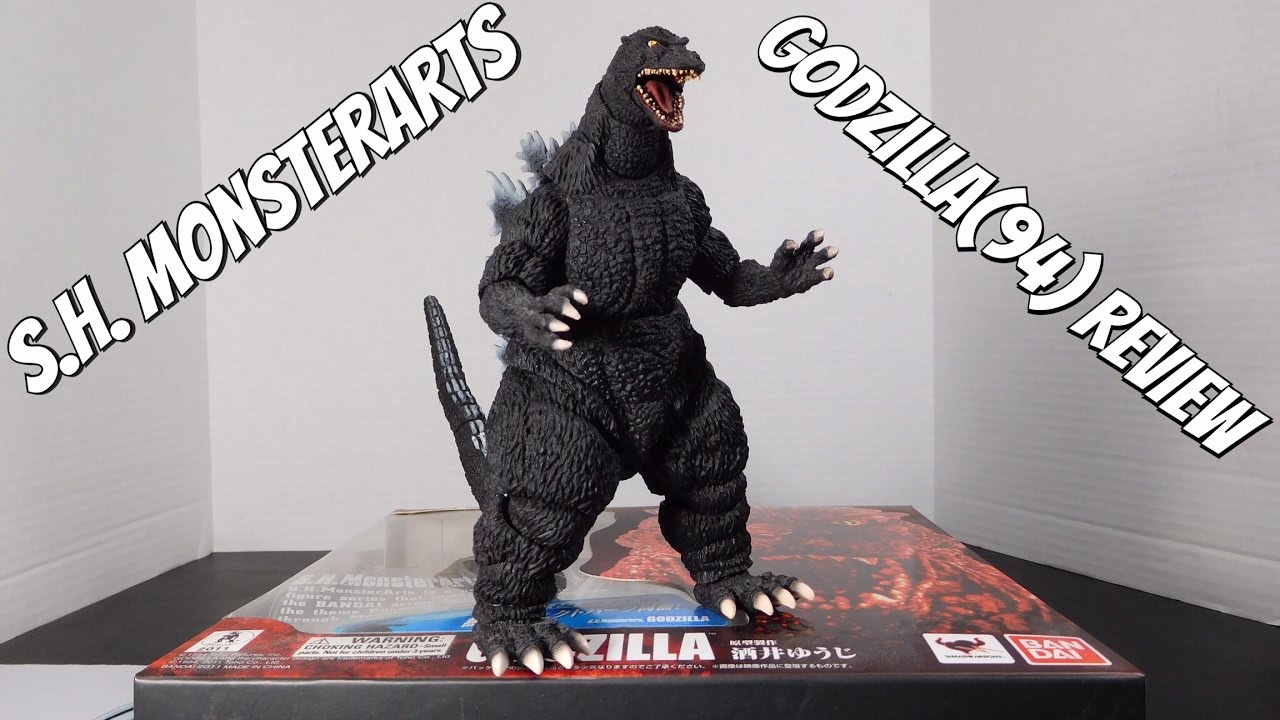 S.H. MonsterArts Godzilla 1994 Review! (1st Ed.) - YouTube