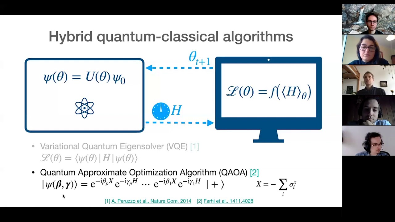 Frederik Wilde: Stochastic Gradient Descent for Hybrid Quantum ...