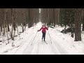 🙀 Заехали в дремучий лес на лыжах под Рождество! 💫 Мистические следы на снегу