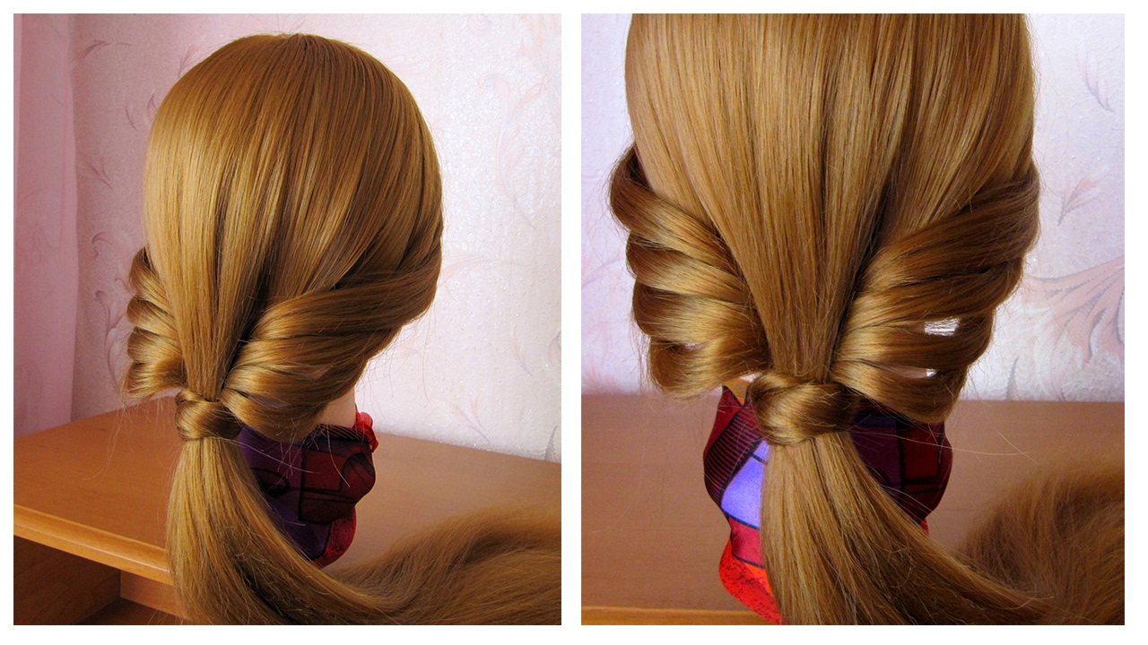 🌸 Coiffure facile en 5 min pour travail/collège 🌸 Coiffures simple pour