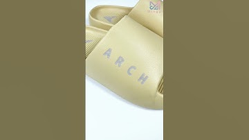 Custom slippers with your own brand | Laser printing | Source factory #shorts