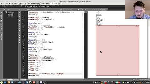 LaTeX Tutorial 3: Page Layout // Text Formatting