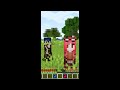 TRASFORMO STEF E PHERE IN MOB DI MINECRAFT!! #shorts