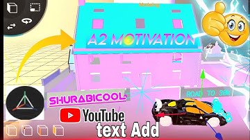 how to add text in prisma 3d clocktower video,begginer youtuber