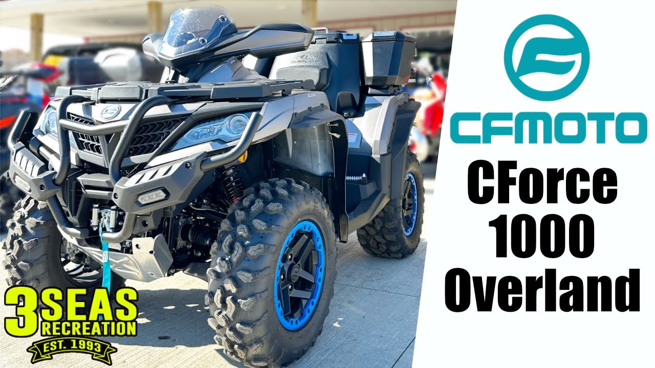 FIRST LOOK: 2022 CFMoto CForce 1000cc Overland ATV! Best Value Big Bore ATV  on the Market! 