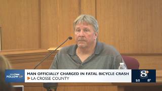 La Crosse man charged with homicide in bicyclist s death