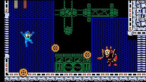 Mega Man III / Rockman 3 - Doc Robot "Metal Man" (Buster Only, No Damage) (Alt Ver.)