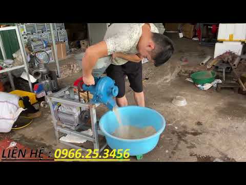 Video Máy nghiền ngô .bắp thành thức ăn cho động vật - youtube