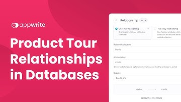 Product Tour: Relationships in Databases