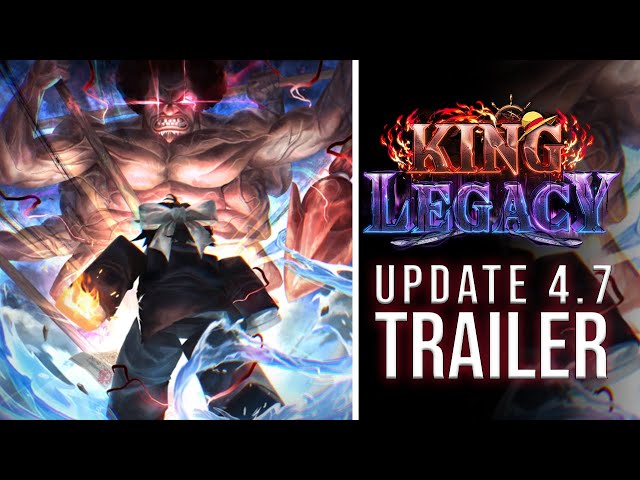 Nova atualização King legacy 4.7 #kinglegacy #roblox #update