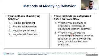 Lecture 6 | Chapter 6 Learning Pt. 2 | Dr. Randy Barbour