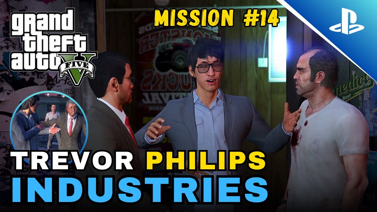 Grand Theft Auto V Mission #14 Trevor Philips Industries | PS5 GAMEPLAY ...