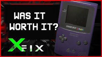 Gameboy Color - Advanced Repair Fix - Was it worth all the work? - Restoring Traces & Derusting