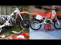 Amazing $185 1990 CR125 Restoration Total build cost