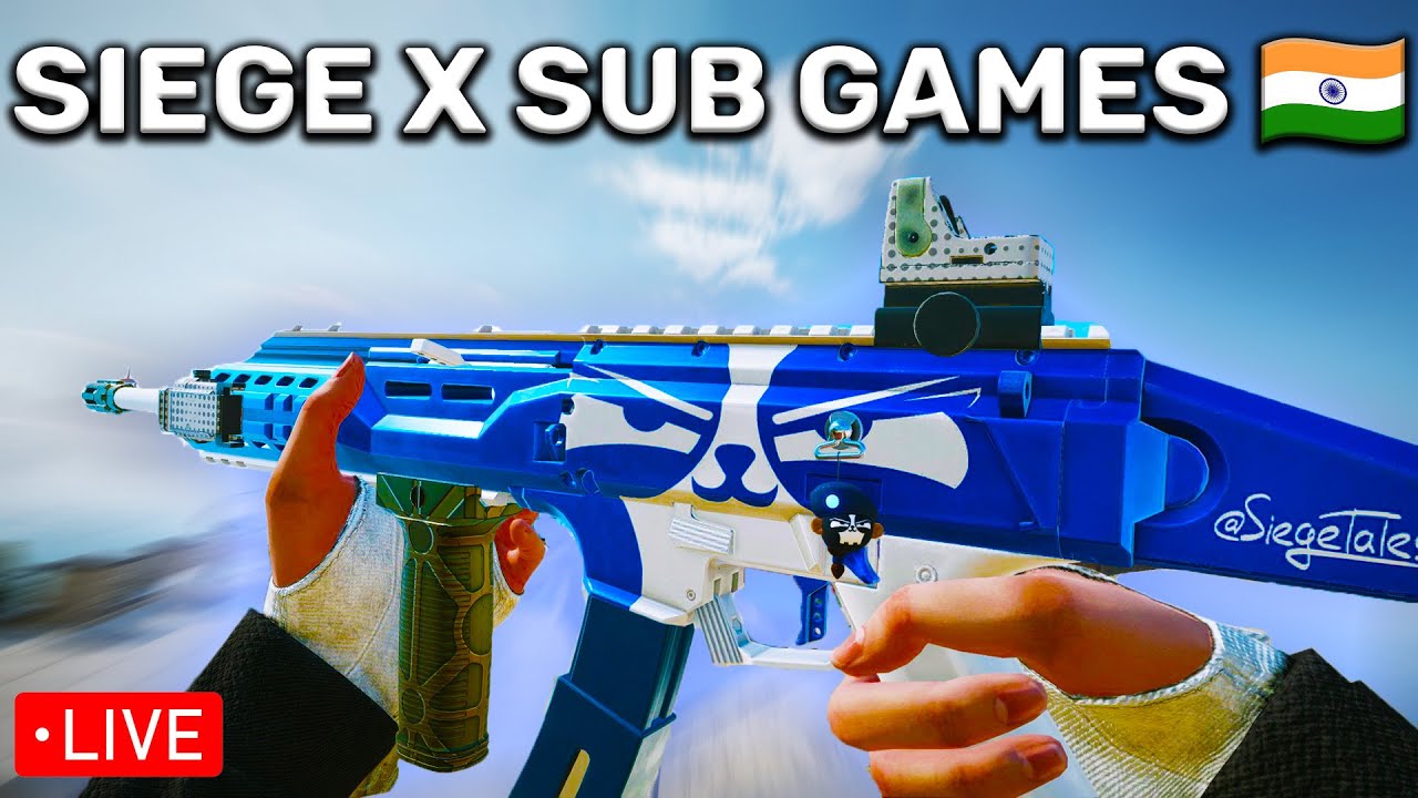 🔴 Rainbow Six Siege X Playing With Subscribers LIVE! | Sub Games - YouTube