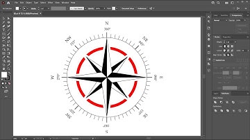 How to Draw a Compass Rose in Adobe Illustrator