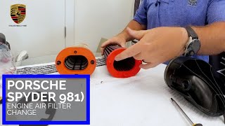 981 Porsche Spyder/Boxster/Cayman Engine Air Filter Replacement (BMC FIlter) by D Wray's Garage 3,420 views 1 year ago 13 minutes, 31 seconds