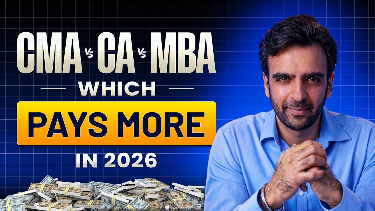 CMA vs CA vs MBA | Which Finance Career Is Better? - YouTube
