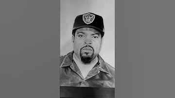 Ice Cube drawing #music #art #viral