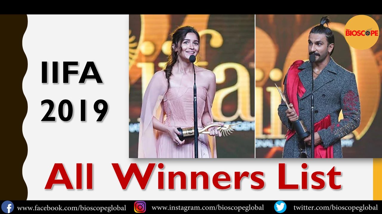 IIFA 2019 Winners List IIFA Award 2019 Ranveer Singh bags Best
